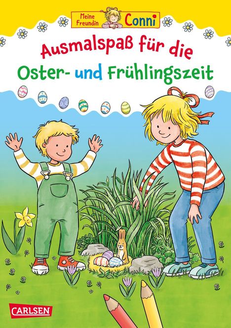 Hanna Sörensen: Conni Gelbe Reihe (Beschäftigungsbuch): Ausmalspaß für die Oster- und Frühlingszeit, Buch