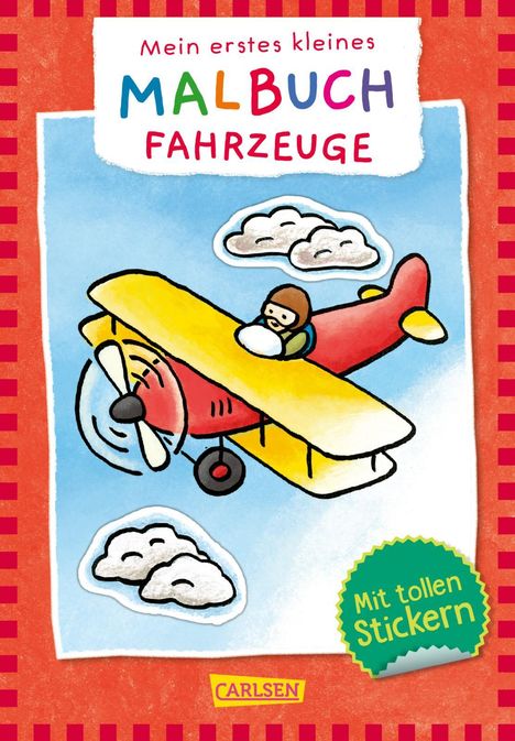 Mein erstes kleines Malbuch: Fahrzeuge (VE5), Diverse