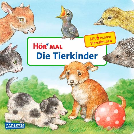 Anne Möller: Hör mal (Soundbuch): Die Tierkinder, Buch
