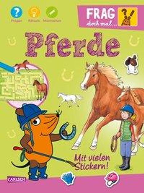 Laura Leintz: Leintz, L: Frag doch mal ... die Maus!: Pferde, Buch