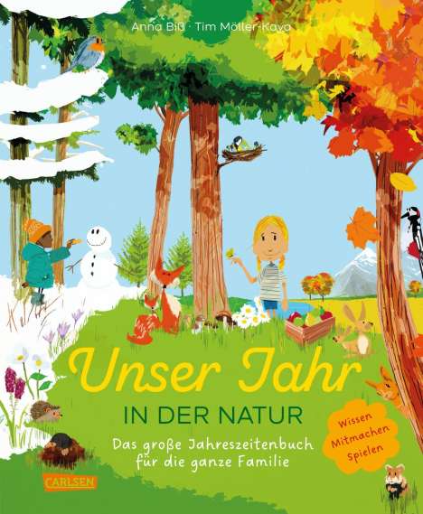 Anna Biß: Unser Jahr in der Natur, Buch