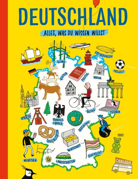 Friederike Bieber: Deutschland. Alles, was du wissen willst, Buch