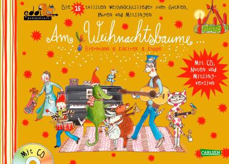 Franziska Biermann: Am Weihnachtsbaume GOLD+CD, Buch