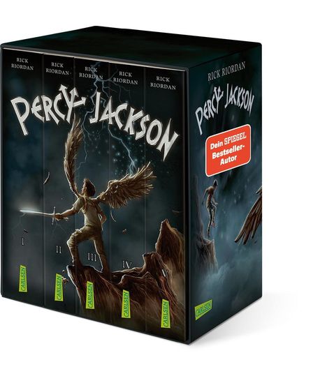 Rick Riordan: Percy-Jackson-Taschenbuchschuber (Percy Jackson), Diverse