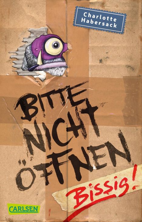 Charlotte Habersack: Bitte nicht öffnen 1: Bissig!, Buch