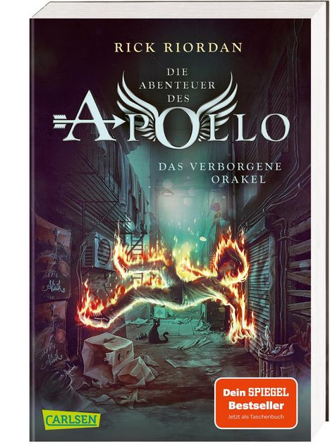 Rick Riordan: Die Abenteuer des Apollo 1: Das verborgene Orakel, Buch