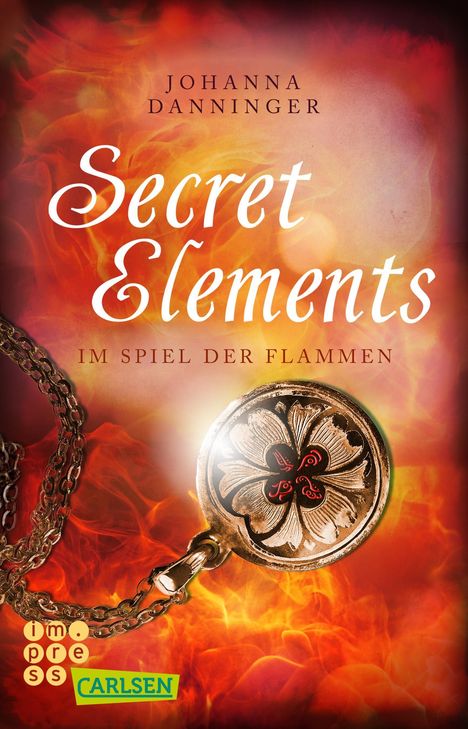 Johanna Danninger: Secret Elements 4: Im Spiel der Flammen, Buch
