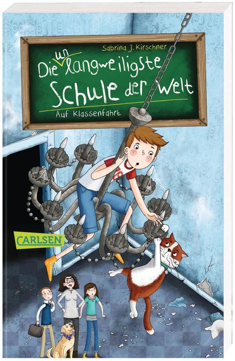 Sabrina J. Kirschner: Die unlangweiligste Schule der Welt 1: Auf Klassenfahrt, Buch