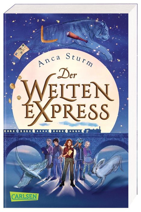 Anca Sturm: Der Welten-Express 1 (Der Welten-Express 1), Buch