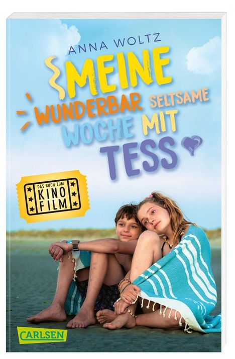 Anna Woltz: Meine wunderbar seltsame Woche mit Tess (Filmausgabe), Buch