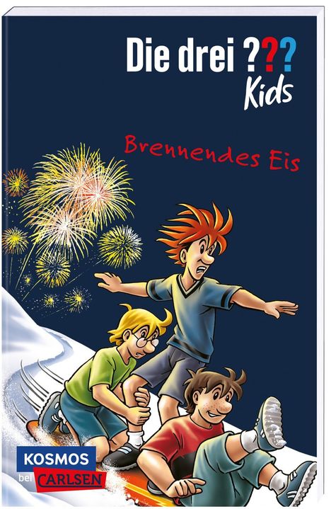 Ulf Blanck: Die drei ??? Kids 40: Brennendes Eis, Buch