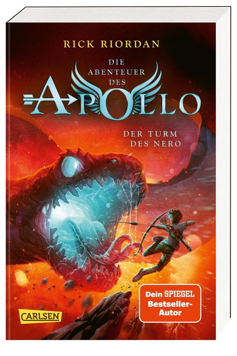 Rick Riordan: Die Abenteuer des Apollo 5: Der Turm des Nero, Buch