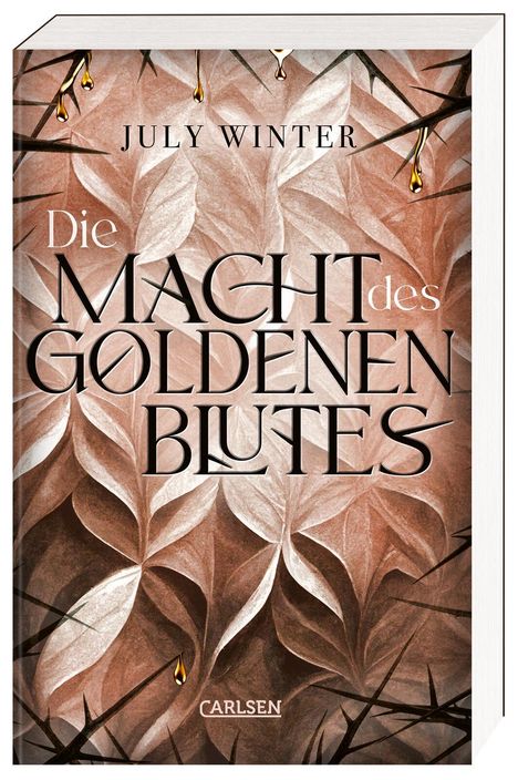 July Winter: Die Macht des goldenen Blutes, Buch
