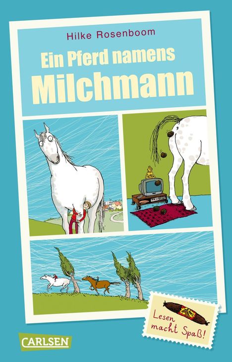 Hilke Rosenboom: Ein Pferd namens Milchmann, Buch