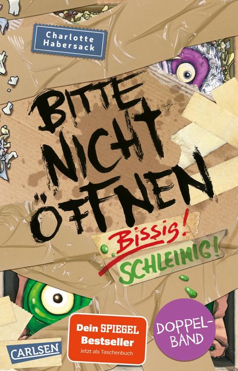 Charlotte Habersack: Bitte nicht öffnen: Doppelband (Enthält die Bände 1: Bissig!, 2: Schleimig!), Buch