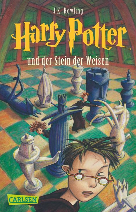 Joanne K. Rowling: Harry Potter 1 und der Stein der Weisen, Buch