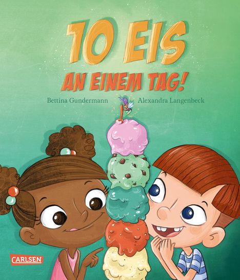 Bettina Gundermann: Zehn Eis an einem Tag, Buch
