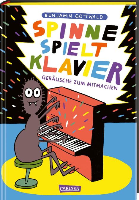 Benjamin Gottwald: Spinne spielt Klavier, Buch