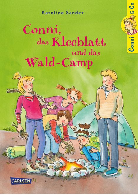 Karoline Sander: Sander, K: Conni &amp; Co 14: Conni, das Kleebl. &amp; das Wald-Camp, Buch