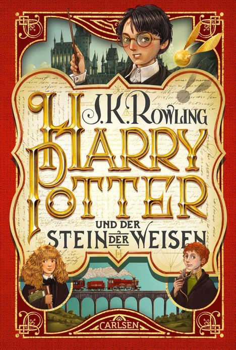 J. K. Rowling: Harry Potter 1 und der Stein der Weisen, Buch