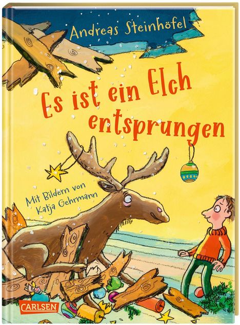 Andreas Steinhöfel: Es ist ein Elch entsprungen, Buch