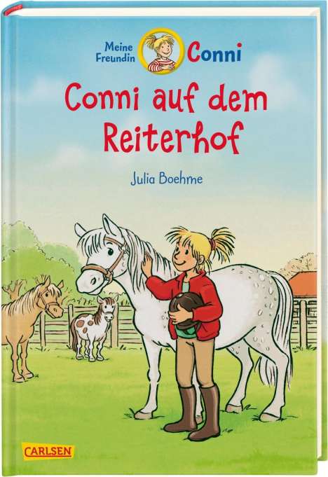 Julia Boehme: Conni auf dem Reiterhof (farbig illustriert), Buch