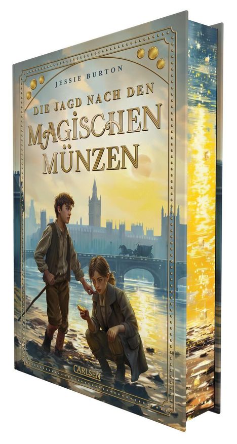 Jessie Burton: Die Jagd nach den magischen Münzen, Buch