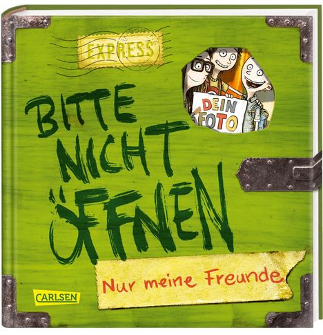 Charlotte Habersack: Bitte nicht öffnen: Nur meine Freunde (Freundebuch), Buch