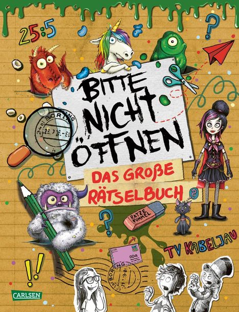 Linda Hartwig: Bitte nicht öffnen: Das große Rätselbuch, Buch