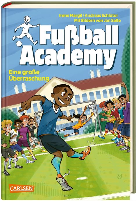 Irene Margil: Fußball Academy 3: Eine große Überraschung, Buch