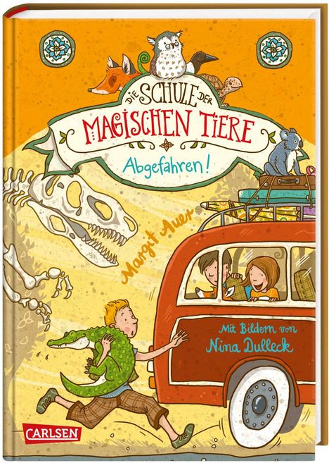 Margit Auer: Die Schule der magischen Tiere 04: Abgefahren!, Buch