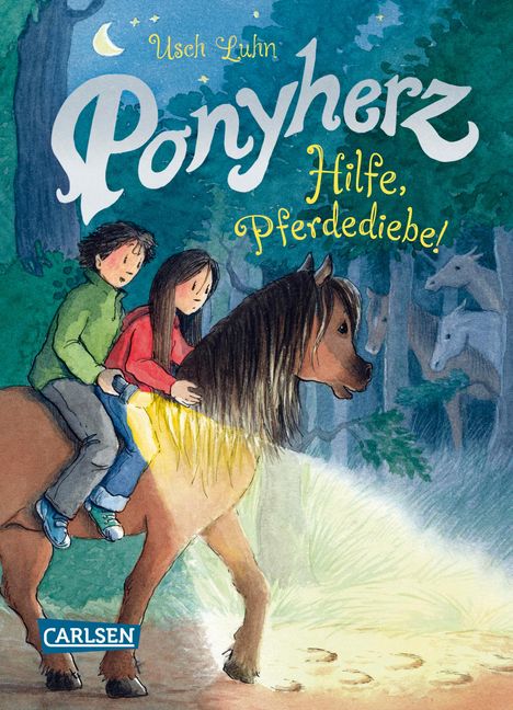 Usch Luhn: Luhn, U: Ponyherz 11: Hilfe, Pferdediebe!, Buch