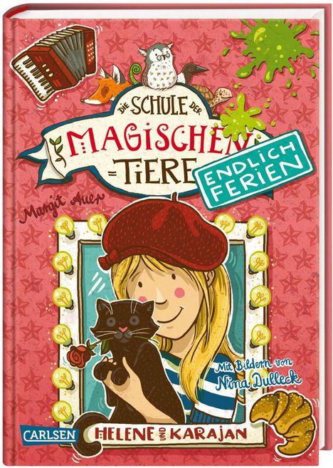Margit Auer: Die Schule der magischen Tiere - Endlich Ferien 4: Helene und Karajan, Buch