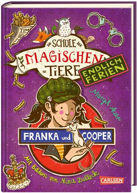 Margit Auer: Die Schule der magischen Tiere. Endlich Ferien 8: Franka und Cooper, Buch