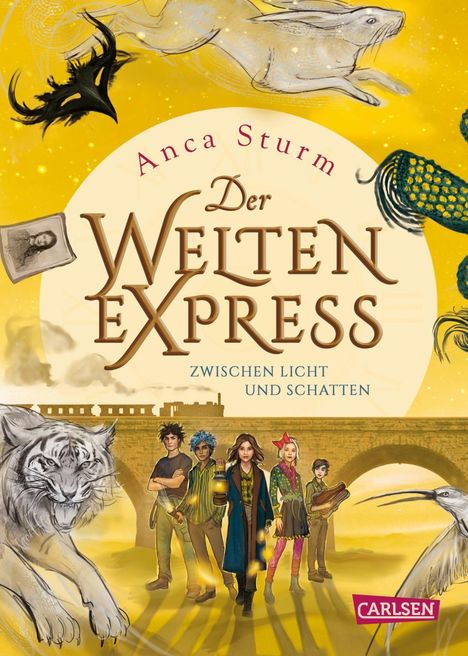 Anca Sturm: Der Welten-Express - Zwischen Licht und Schatten (Der Welten-Express 2), Buch