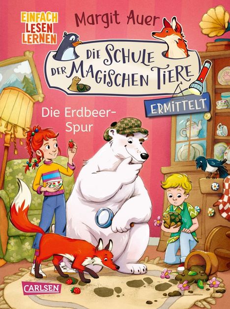 Margit Auer: Die Schule der magischen Tiere ermittelt Neuausgabe 8: Die Erdbeer-Spur, Buch