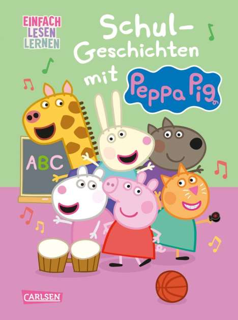 Steffi Korda: Peppa Wutz: Schul-Geschichten mit Peppa Pig, Buch