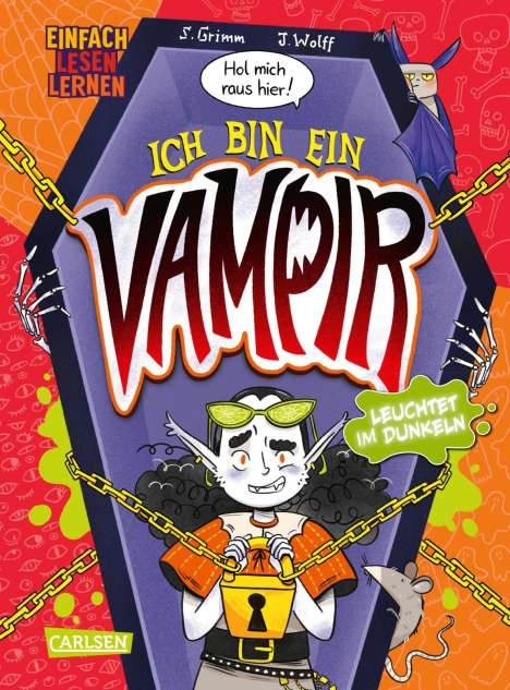 Sandra Grimm: Hol mich raus hier! Ich bin ein Vampir!, Buch