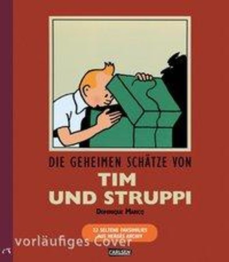 Hergé: Die geheimen Schätze von Tim und Struppi, Buch
