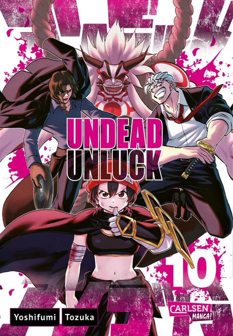 Yoshifumi Tozuka: Undead Unluck 10, Buch