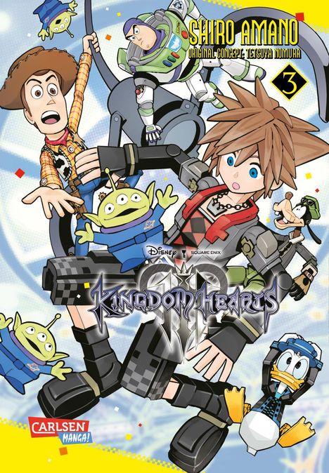 Shiro Amano: Kingdom Hearts III 3, Buch