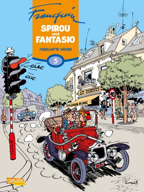 André Franquin: Franquin, A: Spirou &amp; Fantasio Gesamtausgabe 5 Fabelhafte, Buch