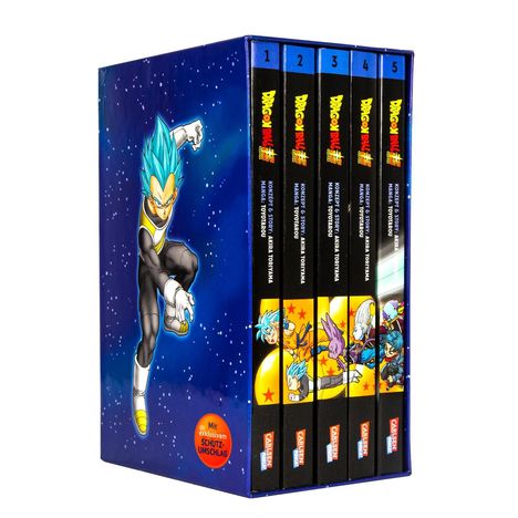 Akira Toriyama: Dragon Ball Super Bände 1-5 im Sammelschuber mit Extra, Diverse