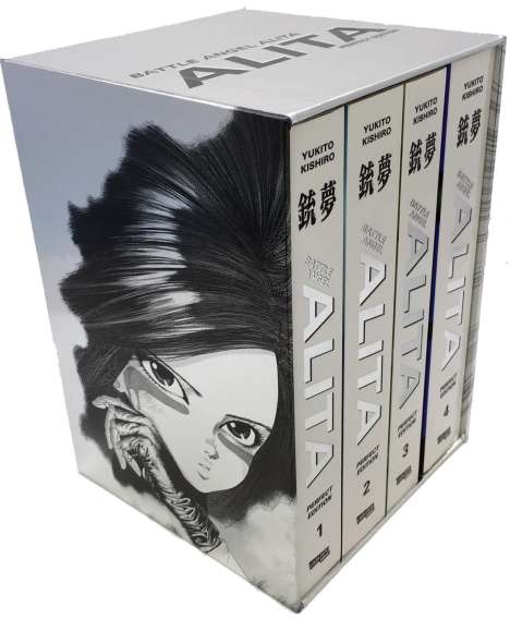 Yukito Kishiro: Kishiro, Y: Battle Angel Alita - Perfect Edition 1-4 im Schu, Diverse