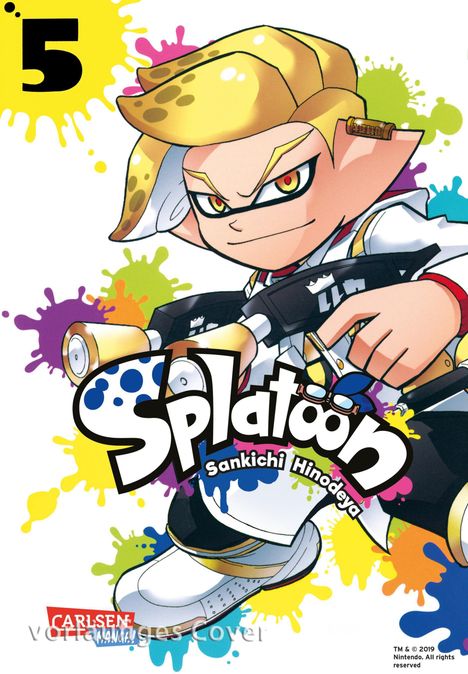 Sankichi Hinodeya: Splatoon 5, Buch