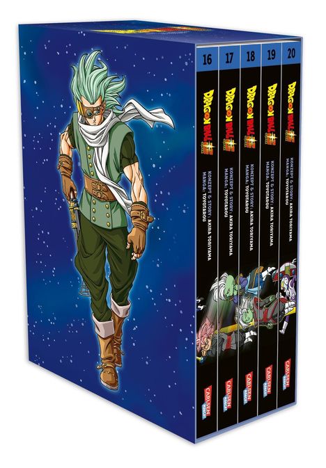 Akira Toriyama (Original Story): Dragon Ball Super, Bände 16-20 im Sammelschuber mit Extra, Diverse
