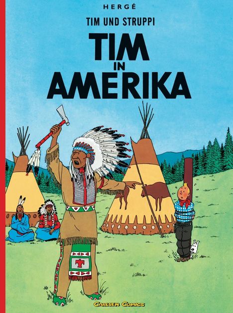 Herge: Tim und Struppi 02. Tim in Amerika, Buch