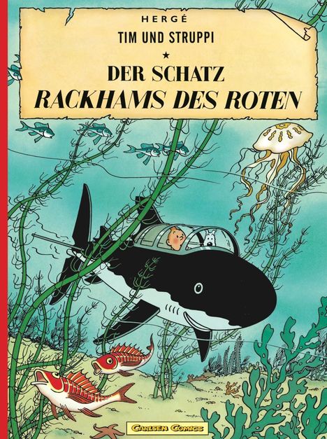 Herge: Tim und Struppi 11. Der Schatz Rackhams des Roten, Buch