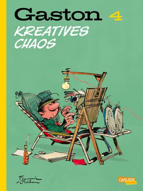 André Franquin: Gaston Neuedition 4: Kreatives Chaos, Buch
