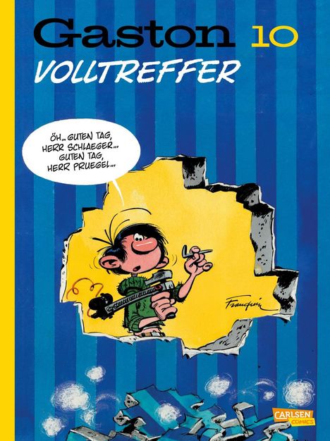 André Franquin: Gaston Neuedition 10: Volltreffer, Buch